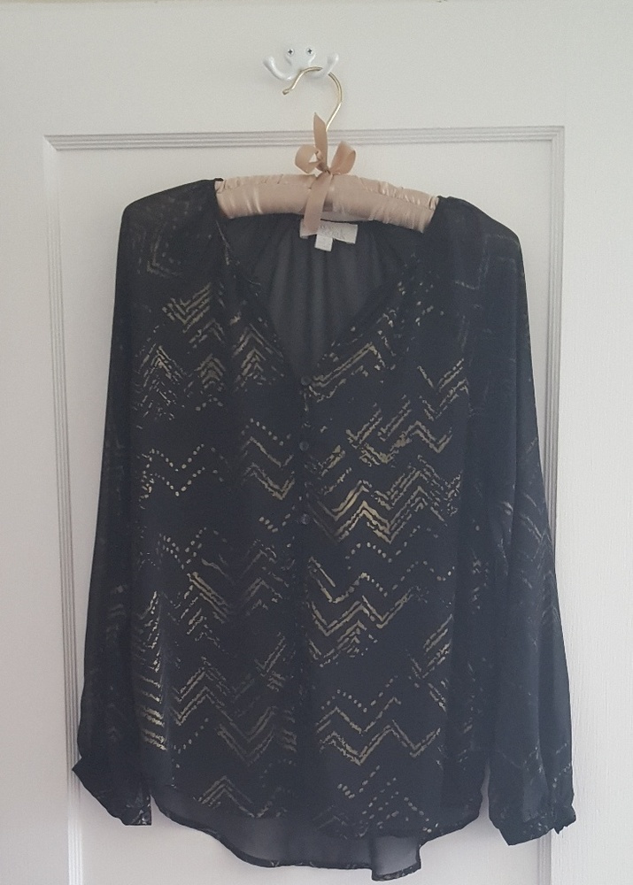 Sheer shirt